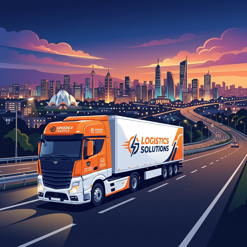 Shree Transport Corporation fleet truck on highway